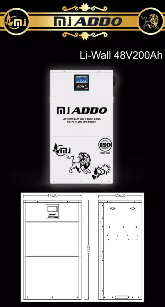 MJ ADDO Lithium battery