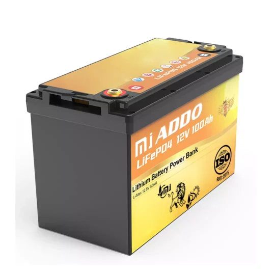 Lithium Battery 100ah 12v » MJ ADDO